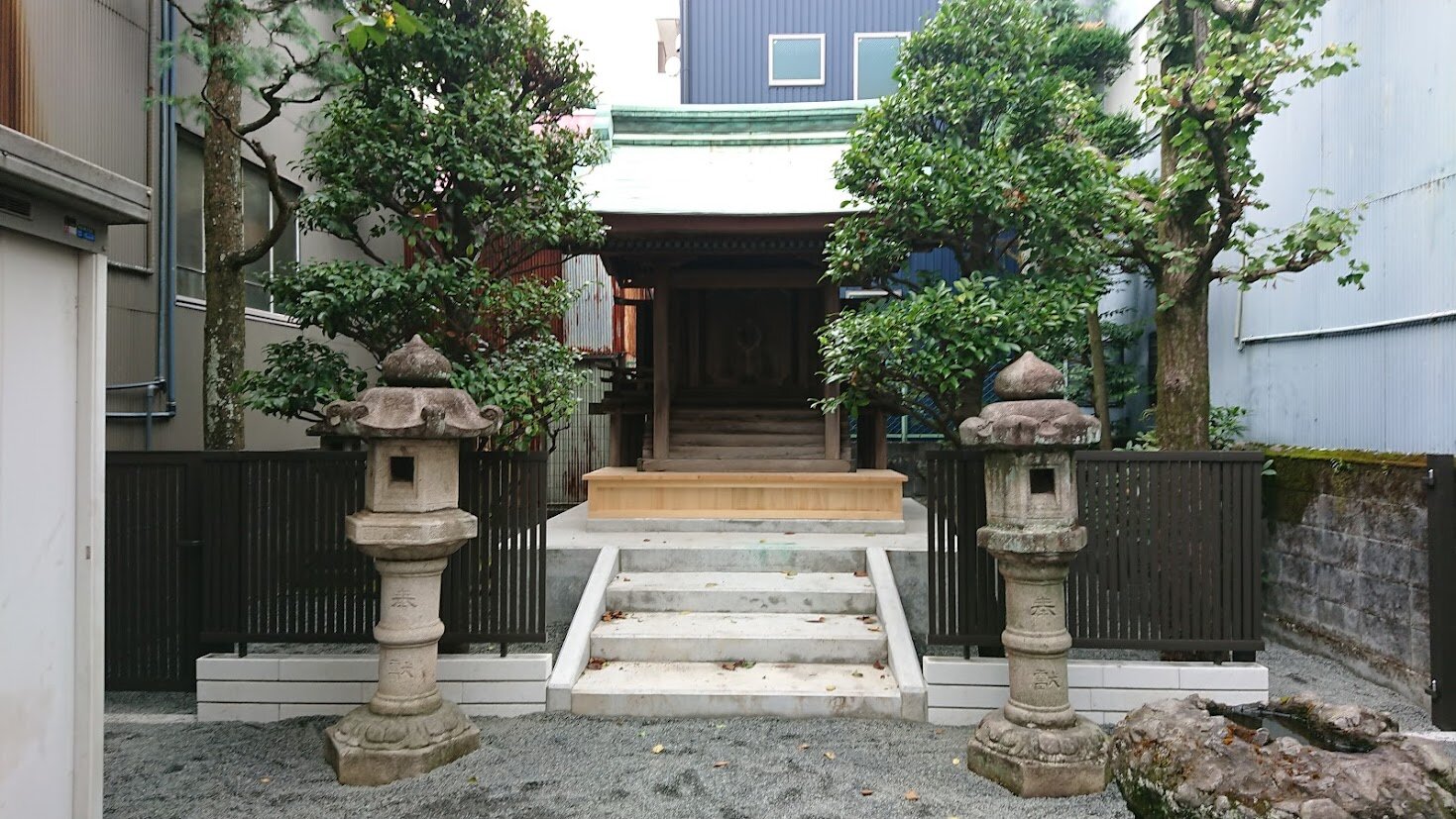 社寺建築：神社曳家（静岡市内某神社様）